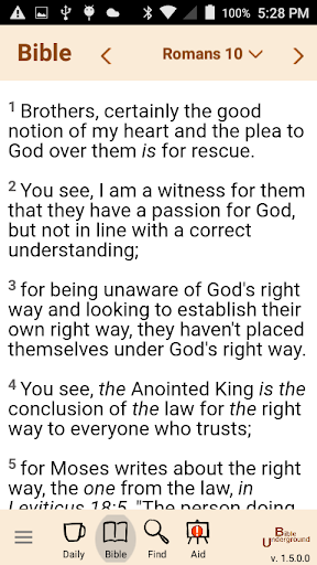 Bible Underground Screen 2