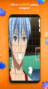 Captura de Pantalla 20 Kuroko no  Jigsaw Puzzle android