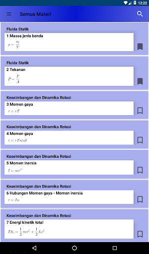 Kalkulator Fisika SMA XI Pro