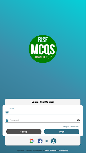 Android application StudyQuiz screenshort