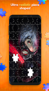 Captura de Pantalla 5 Tokyo Ghoul Anime Puzzle android