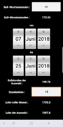Soll-Stunden-Rechner