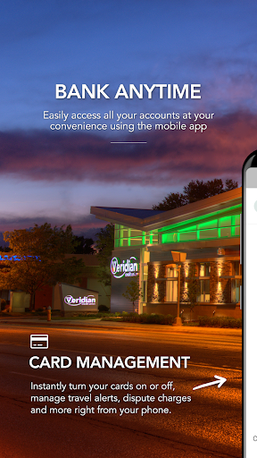 Android application Veridian Mobile Banking screenshort