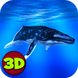 Ocean Whale Simulator 3D icon
