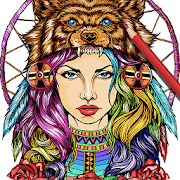  ColorArt: Masterpiece Coloring Page for Grown-Ups 