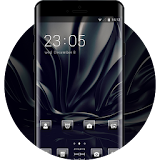 Luxury Black Silk Theme for Lenovo K6/K6 Power icon