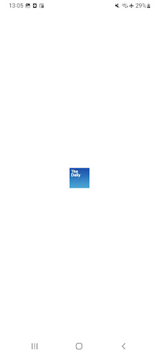 Android application The Daily screenshort