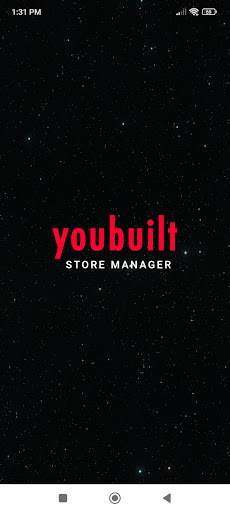 Android application Youbuilt Store Manager screenshort