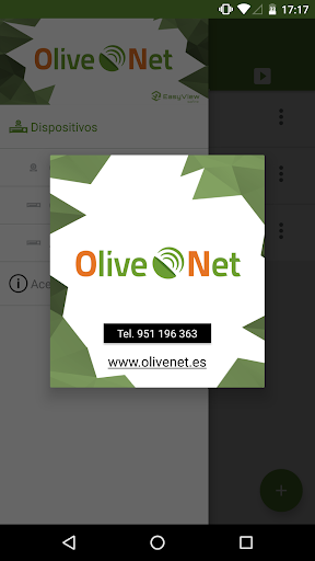 Android application OliveNet EasyView screenshort
