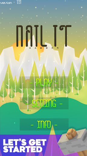 Android application Nail It Hammer screenshort