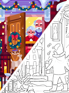 Christmas Coloring Pages - Screenshot 4