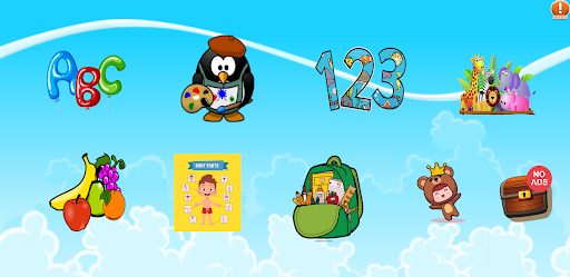 Android application Fun English Learn for Kids screenshort