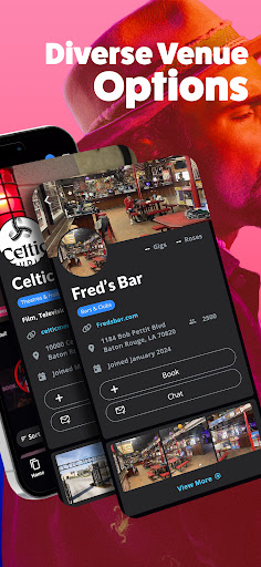 Bloom - Live Show Booking Screen 2