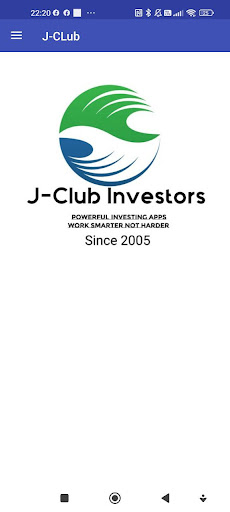 Android application J-Club Investing Apps screenshort