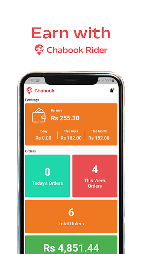 Android application Chabook Rider screenshort