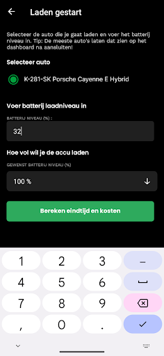 Android application Slimladen Service - Auto opl. screenshort