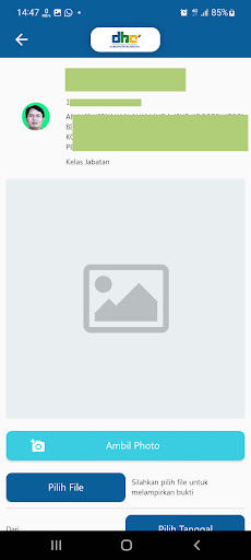 Daftar Hadir Elektronik Screen 2