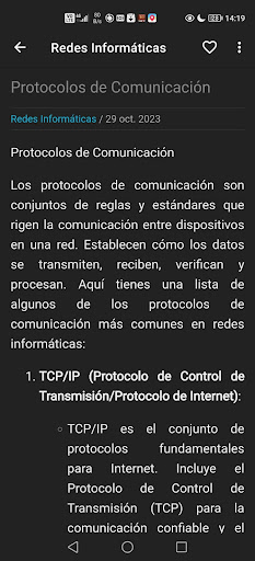 Curso de Redes Informáticas Screen 3