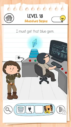 Brain Test 3: Tricky Quests - Screenshot 1