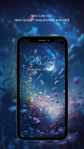 Screenshot of Glitter Wallpapers Sparkling