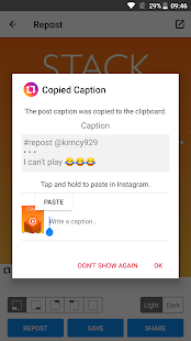 Repost for Instagram - Regram Tangkapan layar