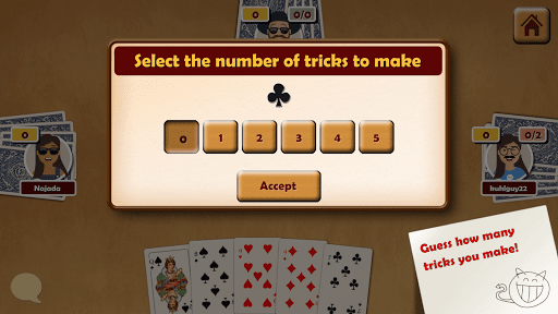 Android application Oh Hell | Bid Whist | Spades screenshort