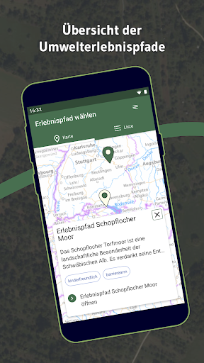 Android application NaturErleben Baden-Württemberg screenshort