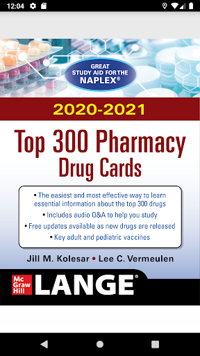 Android application McGraw-Hill's 2020/21 Top 300 screenshort