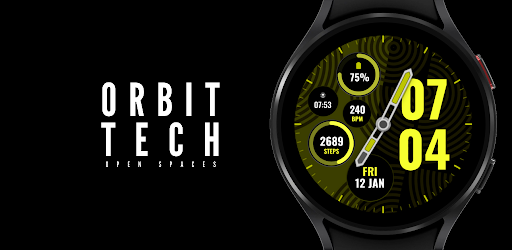 Android application Orbit Tech Watch Face screenshort