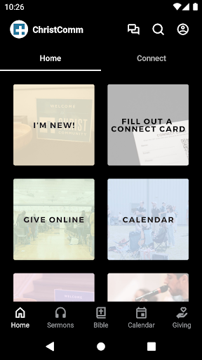 Android application Christ Community CU screenshort