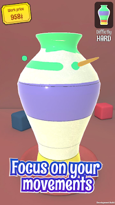 Fancy Pottery. Relax 3D - Screenshot 1