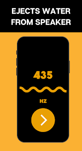 Sonic cleaner: water eject app