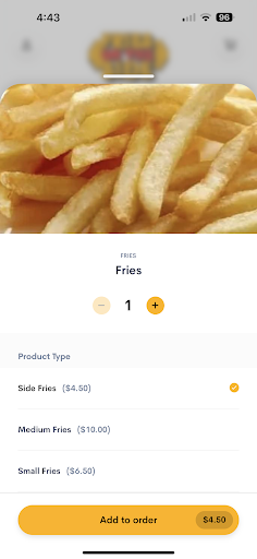 Fries On The Side Screen 2