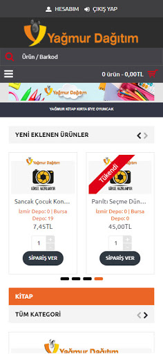 Yağmur B2B Screen 2
