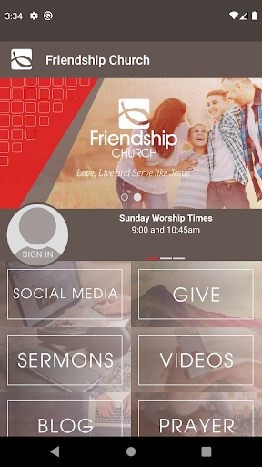Friendship Church Screen 3