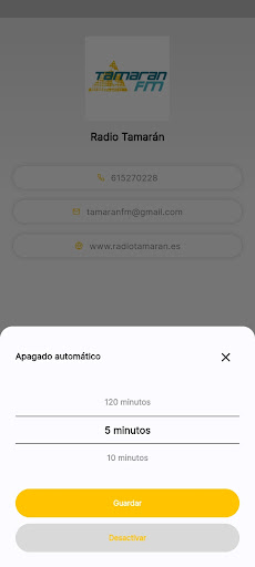 Radio Tamarán Screen 2