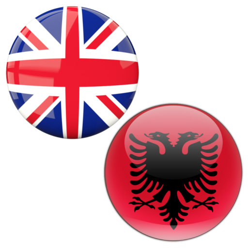 English to Albanian Translator logo