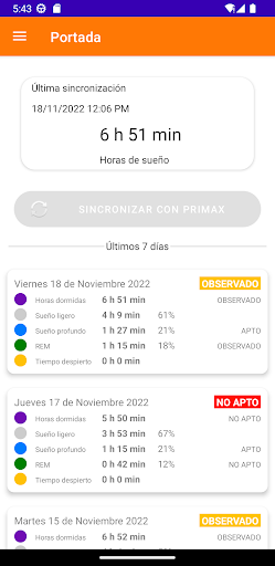 Sueño Seguro Screen 2