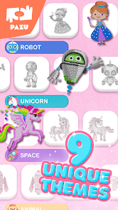 Captura de Pantalla 5 Pixel art colorear para niños android