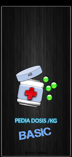 Android application PediaDosis/Kg Basic screenshort