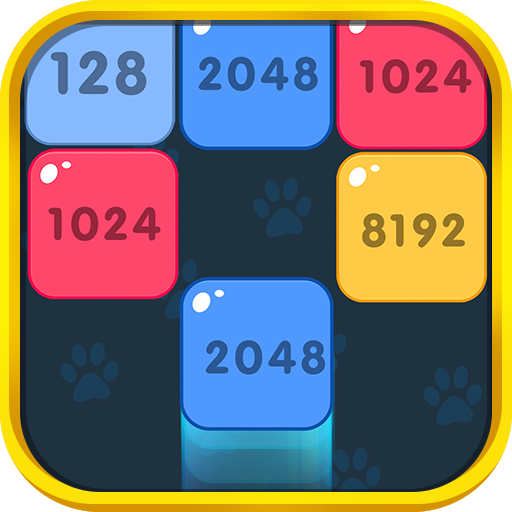 2048 Shoot & Merge Block Puzzl