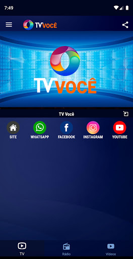 Android application TV Você screenshort