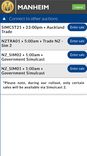 Manheim Simulcast New Zealand Screenshot 2 - AppWisp.com