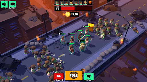 Zombie Survival Merge Screen 2