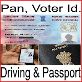 PanCard Voter Driving Passport icon