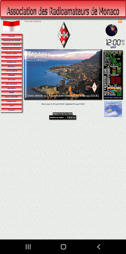 Radioamateurs Monaco - ARM Screen 2