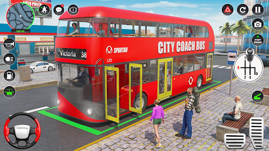 Bus Driving Simulator Bus Game screenshots apk mod 5