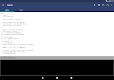 screenshot of APDE - Android Processing IDE