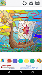 screenshot of Stained Glass Coloring Book