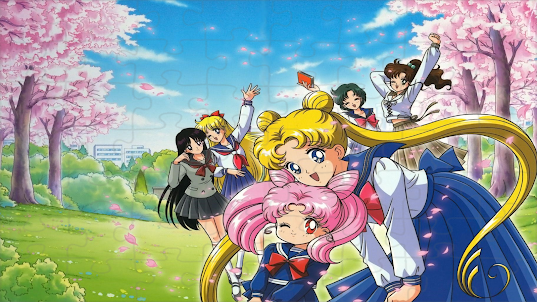 Sailor Moon Game Puzzle